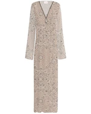 MC2 Saint Barth Maxi Dresses - Natural