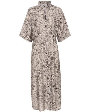 Kaffe Shirt Dresses - Natural