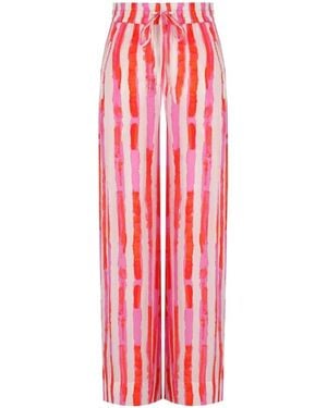 Essentiel Antwerp Wide Trousers - Rouge