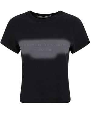 Alexander Wang T-Shirts - Black