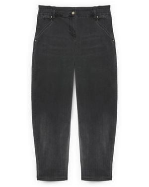 FIORELLA RUBINO Loose-Fit Jeans - Gris