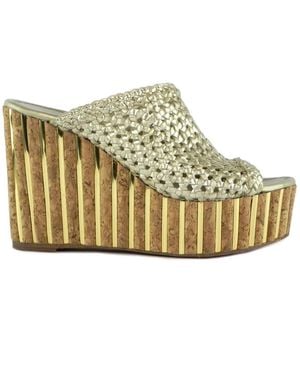 Pons Quintana Wedges - Metallic