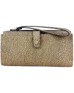 Borbonese Wallet Fabric - Metallic