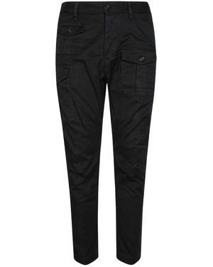 DSquared² Slim-Fit Trousers - Negro