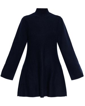 Lisa Yang Truien & Vesten ,Blauw ,Kasjmier Serina Jurk