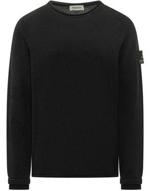 Premiata Round-Neck Knitwear - Black