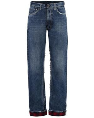 Maison Margiela Straight Jeans - Blu