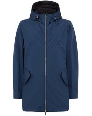 Moorer Alvin Windbreaker - Blauw