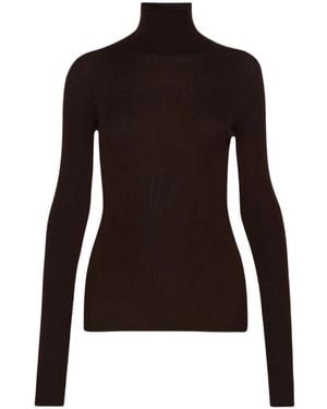 Sportmax Slim Coltrui Trui - Zwart