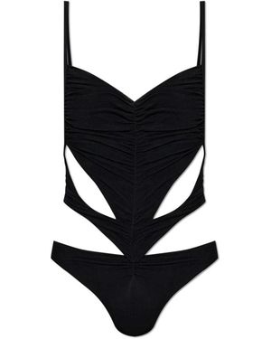 DSquared² Badmode ,Zwart ,Badpak Uit Één Stuk