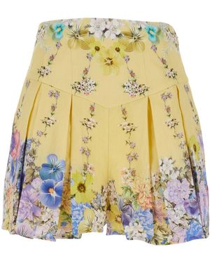 CAMILLA Darling Buds Corset Taille Korte Broek - Geel