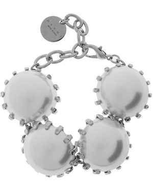 Marni Glass Pearl Bracelet - Mettallic