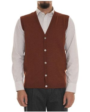 hindustrie Waistcoats - Brown