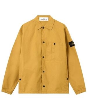 Stone Island Light Jackets - Yellow