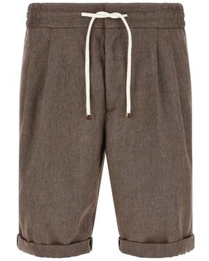 Brunello Cucinelli Casual Shorts - Grey