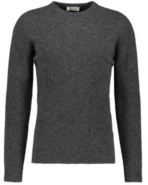 Roberto Collina Strickware Mit Rundhalsausschnitt - Grau