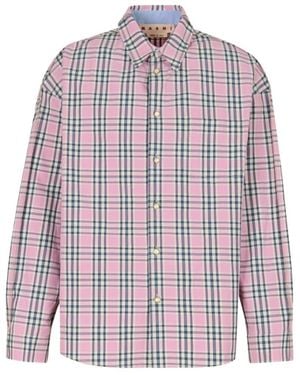 Marni Casual Shirts - Purple