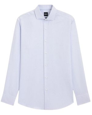 BOSS Hank Shirt - Blauw