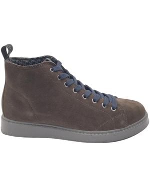 Igi&co Schoenen ,Bruin ,Katoen Polacchino - Grijs