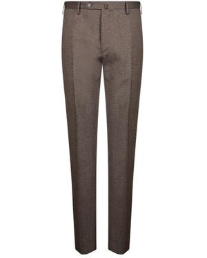 Incotex N35 Slim Fit Broek - Bruin