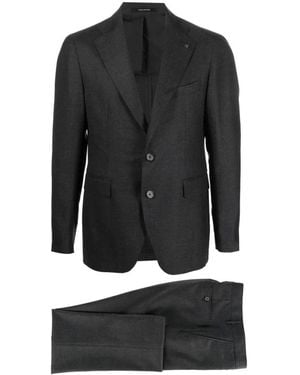 Tagliatore Single Breasted Suits - Nero
