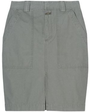 Closed Utility Skirt - Grijs