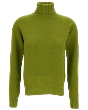 Drumohr Truien & Vesten ,Groen ,Wol Coltrui