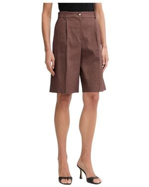 Pinko Short Shorts - Marrone