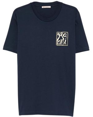 Marni T-Shirts - Blue