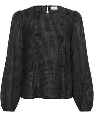 Kaffe Overhemden ,Zwart ,Blouses & Shirts