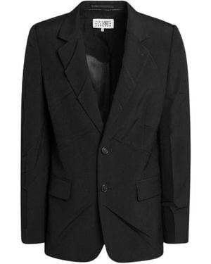 MM6 by Maison Margiela Blazers - Black