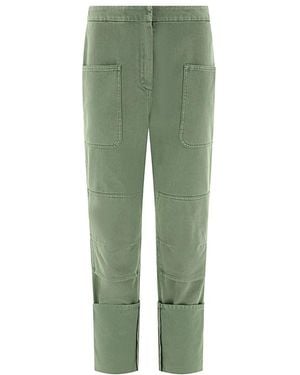 Max Mara Straight Trousers - Green