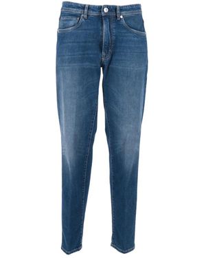 Peserico Slim Fit Jeans - Blue