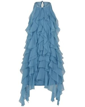 Alberta Ferretti Maxikleider - Blau