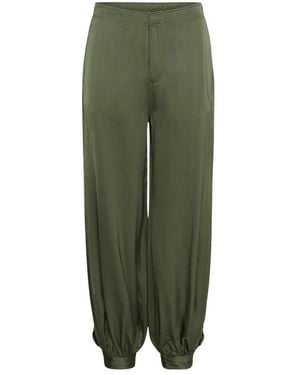 Part Two Tapered Trousers - Vert