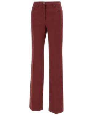 Etro Wide-Leg Jeans - Rood