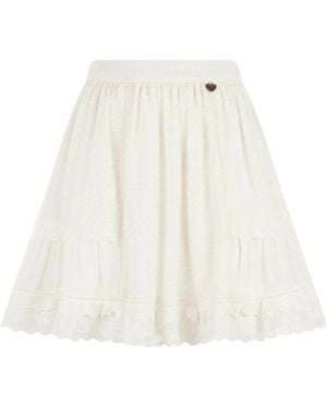 Twinset Short Skirts - White