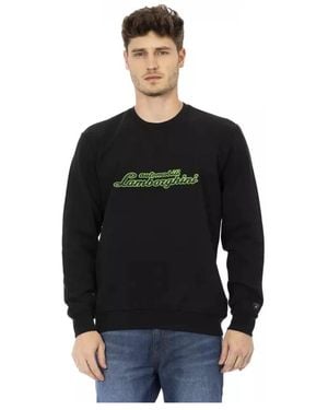 Automobili Lamborghini Crew Neck Sweatshirt Au22635 - Schwarz
