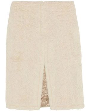 Dries Van Noten Midi Skirts - Natural