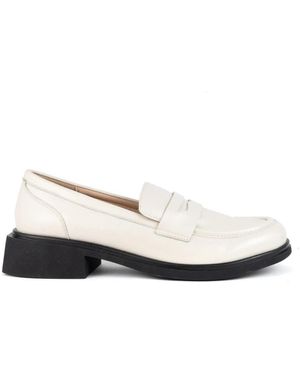 Santino Milano Loafers - White