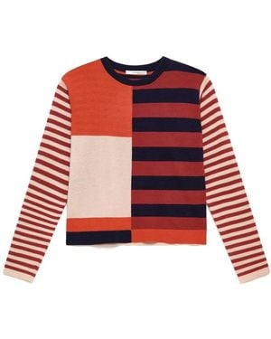 Maliparmi Round-Neck Knitwear - Red