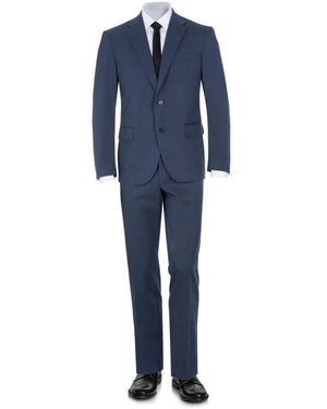 Corneliani Einreihiger Anzug - Blau