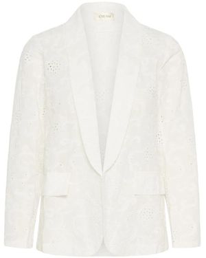 Cream Blazers - Bianco