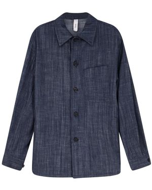 Hevò Casual Shirts - Blue