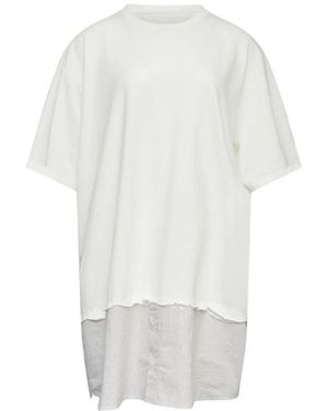 MM6 by Maison Margiela Short Dresses - White