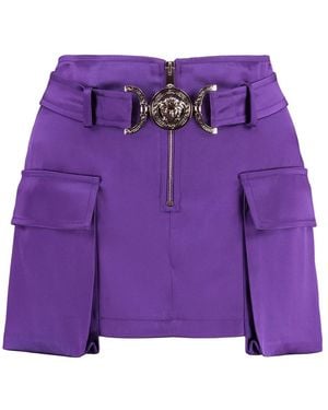 Versace Short Skirts - Morado