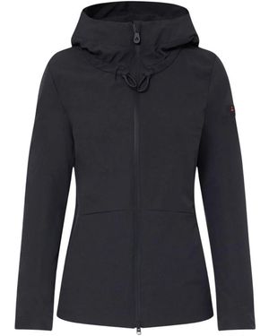 Peuterey Jassen ,Zwart ,Polyester Onais Srt Jacket - Blauw