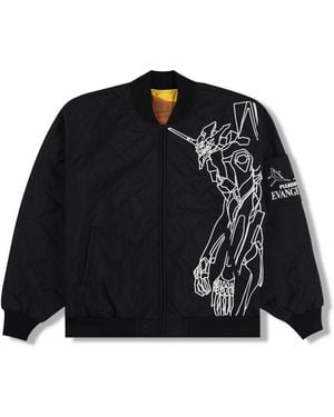 Pleasures Humanoid Reversible Bomber - Zwart