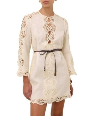 Zimmermann Short Dresses - Neutro