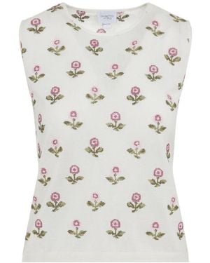 Giambattista Valli Sleeveless Tops - Grey